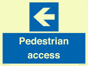 Pedestrian access
